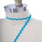 3 Yards Aqua Blue Ric Rac Ribbon Trim Decorative Zigzag Ribbon for Crafts & Sewing